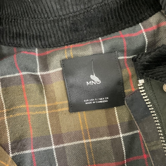 Mango Niagara Waxed Cotton Jacket NWT - Picture 11 of 15